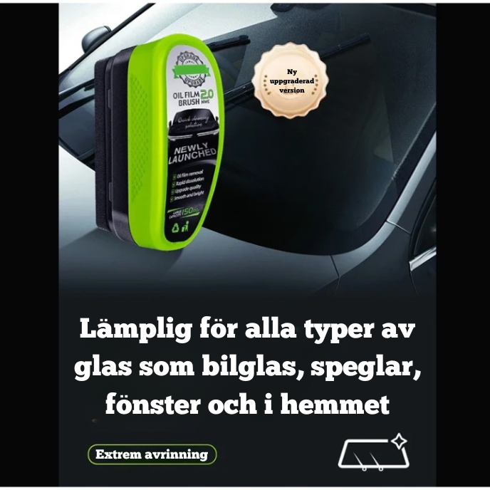 GlassClear - Borsten som proffsen använder